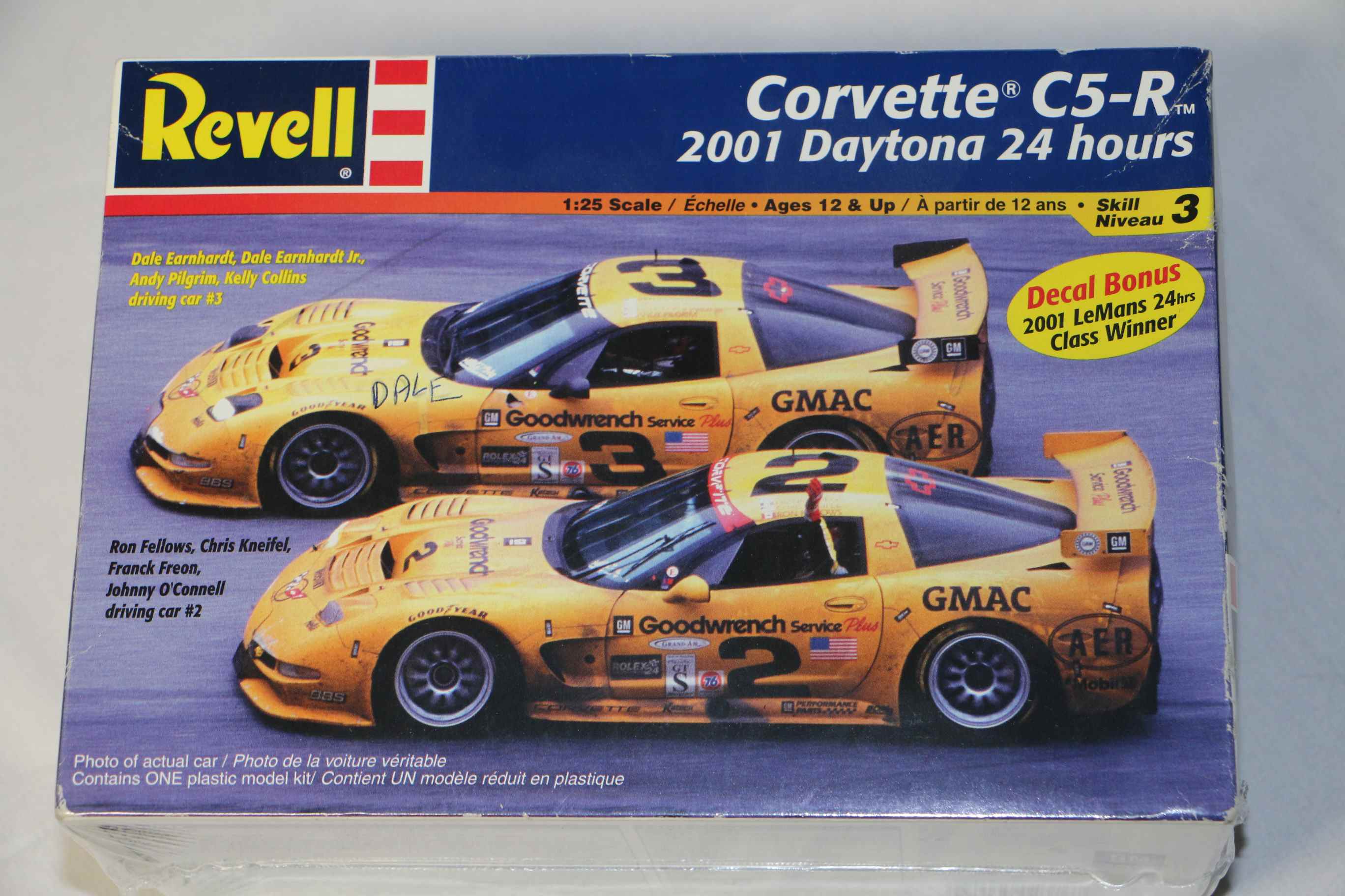 REV2376 - Revell 1/25 Corvette C5-R 2001 Daytona 24 Hrs