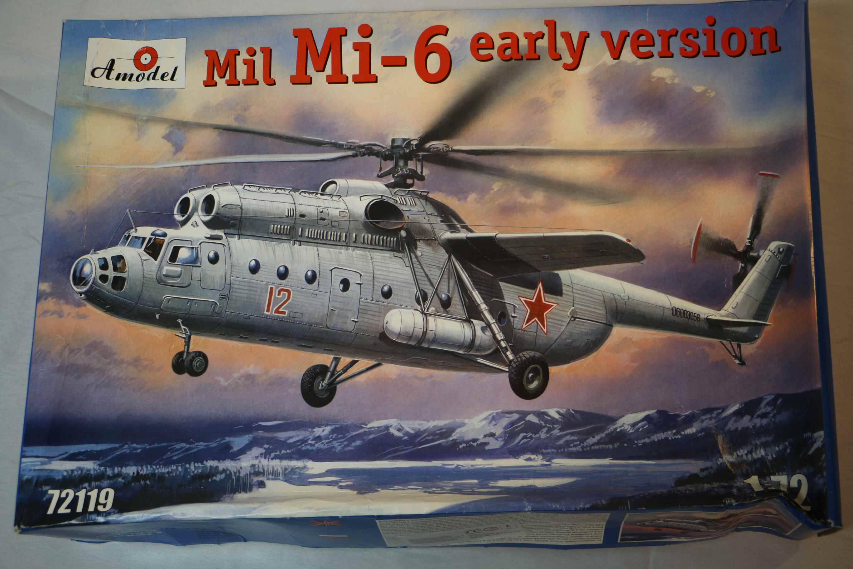 Amodel 1/72 Mil Mi-6 late version # 72131 