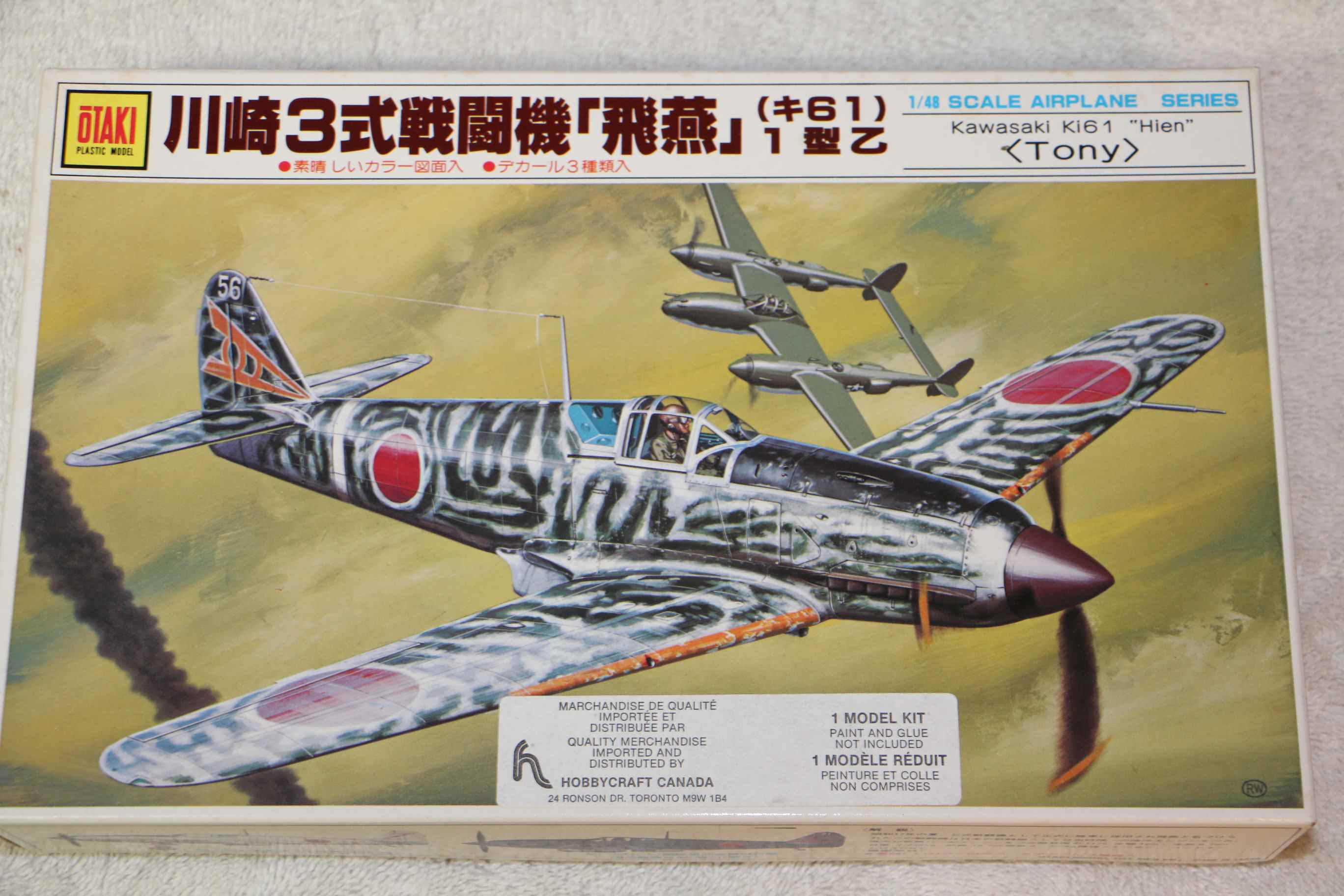 OTAOT2-6-500 - OTAKI 1/48 Kawasaki Ki-61 Hien "Tony"