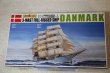 AOS042601 - Aoshima 1/350 Danmark 3-Mast Full Rigged Ship