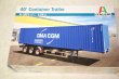 ITA3951 - Italeri 1/24 40ft Container Trailer
