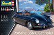 REV07043 - Revell 1/16 Porsche 356 C Cabriolet