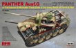 RYERM-5019 - Rye Field Model 1/35 Panther Ausf.G w/Full Interior & Workable Track Links and Cut Away Parts of Turrent and Hull