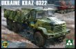 TKM2022 - Takom 1/35 KRAZ-6322 - LATE TYPE UKRAINIAN MILITARY TRUCK