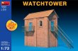 MIA72025 - Miniart 1/72 Watchtower - Multi-Colored Kit