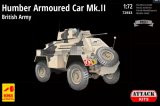 ATT72933 - Attack Hobby 1/72 Humber Armoured Car Mk.II BONUS: Brass Barrel; PE; Resin Wheels