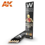AKIAK10046 - AK Interactive Pencil set: Metallic Effect