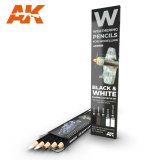 AKIAK10039 - AK Interactive Pencil set: Black & White