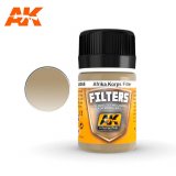 AKIAK065 - AK Interactive WX: Light Brown Filter For Desert Yellow - 35mL Bottle - Enamel