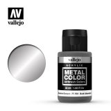 VLJ77703 - Vallejo Type - Metal Colour: Dark Aluminum - 32mL Bottle - Acrylic / Water Based - Flat
