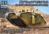 MBLMB72004 - Master Box 1/72 Mk I "Female" British Tank - Special Modification for Gaza Strip - Commemorating the 100th Anniversary of World War One (1914-1918) - World War I Series