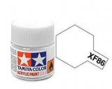 TAMXF86 - Tamiya Flat Clear - 10mL Bottle - Acrylic - Flat - Shipping only in continental U.S. and Canada