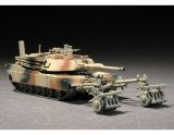TRP07278 - Trumpeter 1/72 M1A1 with MINE ROLLER SET