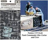 TAM89617 - Tamiya 1/35 TANK COMMANDER & CREW