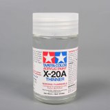TAM81030 - Tamiya X-20A Thinner - 46mL Bottle - Shipping only in continental U.S. and Canada