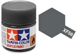 TAMXF56 - Tamiya Flat Metallic Gray Acrylic - 10mL Bottle - Acrylic - Flat - Shipping only in continental U.S. and Canada