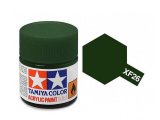 TAMXF26 - Tamiya Flat Deep Green Acrylic - 10mL Bottle - Acrylic - Flat - Shipping only in continental U.S. and Canada