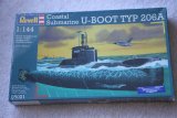 RAG05021 - Revell 1/144 Coastal Subarine U-Boat TYP 206A