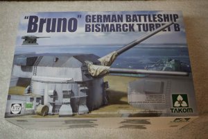 TKM5012 - Takom 1/72 Bruno Bismarck Battleship Turret B