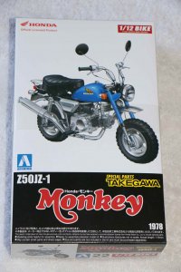 AOS052204 - Aoshima 1/12 Honda Monkey Custom Tahegawa Ver.1