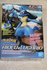 BAN2528754 - Bandai Pokemon Riolu & Lucario