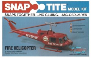 ATMM1026 - Atlantis 1/72 Fire Helicopter - SNAP-TITE