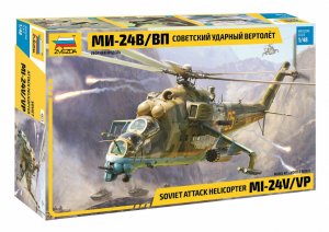 ZVE4823 - Zvezda 1/48 Soviet Attack Helicopter MI-24V/VP
