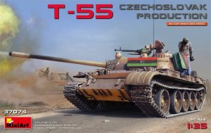 MIA37074 - Miniart 1/35 T-55 Czechoslovak Production