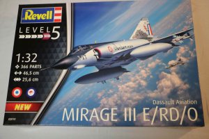 REV03919 - Revell 1/32 Mirage III E/RD/O