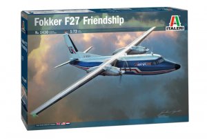 ITA1430 - Italeri 1/72 Fokker F27 Friendship (Decals for 3 Versions)