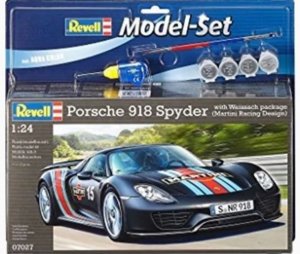 REV67027 - Revell 1/24 Porsche 918 Spyder - Model Set Series