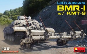 MIA37043 - Miniart 1/35 Ukrainian BMR-1 w/ KMT-9