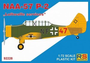 RSM92228 - RS Models 1/72 NAA-57 P-2 "LUFTWAFFE SERVICE"