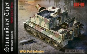 RYERM-5012 - Rye Field Model 1/35 Sturmmorser Tiger RM61 l/5.4 / 38cm (With Full Interior)