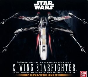 BAN0196419 - Bandai 1/48 Star Wars: X-Wing Starfighter (Moving Edition) Incom Corporation T-65 X-Wing Space Superiority Fighter