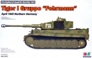 RYERM-5005 - Rye Field Model 1/35 TIGER I Gruppe "Fehrmann" April 1945 Northern Germany