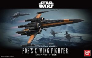 BAN0210500 - Bandai 1/72 Star Wars: Poe's X-Wing Fighter