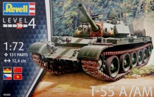 REV03304 - Revell 1/72 T-55 A/AM