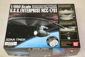 BAN0116192 - Bandai 1/850 USS Enterprise NCC-1701 (pre-painted; snap)