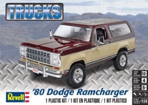REV85-4372 - Revell 1/24 1980 Dodge Ramcharger - Trucks Series