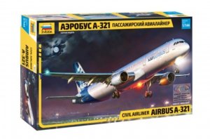 ZVE7017 - Zvezda 1/144 Civil Airliner Airbus A-321