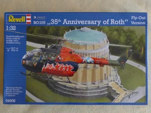 REV04906 - Revell 1/32 BO 105 "35th Anniversary of Roth" Fly-Out Version