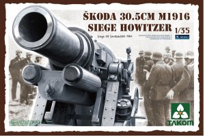 TKM2011 - Takom 1/35 SKODA 30.5CM M1916 SIEGE HOWITZER