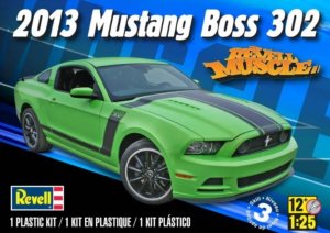 REV85-4187 - Revell 1/25 2013 Mustang Boss 302 (Revel Muscle)
