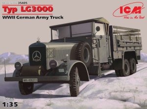 ICM35405 - ICM 1/35 Typ LG3000 - WW II German Army Truck