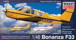 MIN11670 - Minicraft 1/48 Beechcraft F33 Bonanza