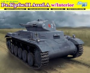 DRA6687 - Dragon 1/35 Pz.Kpfw. II Ausf.A w/Interior - Smart Kit - '39-'45 Series