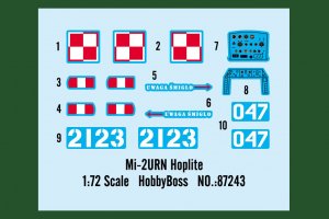 HBB87243 - Hobbyboss 1/72 Mi-2URN Hoplite
