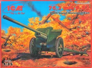 ICM35702 - ICM 1/35 76.2 mm F-22 - WW II Soviet Divisional Gun