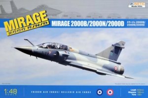 KIN48032 - Kinetic 1/48 Mirage 2000B/N/D French Air Force / Hellenic Air Force